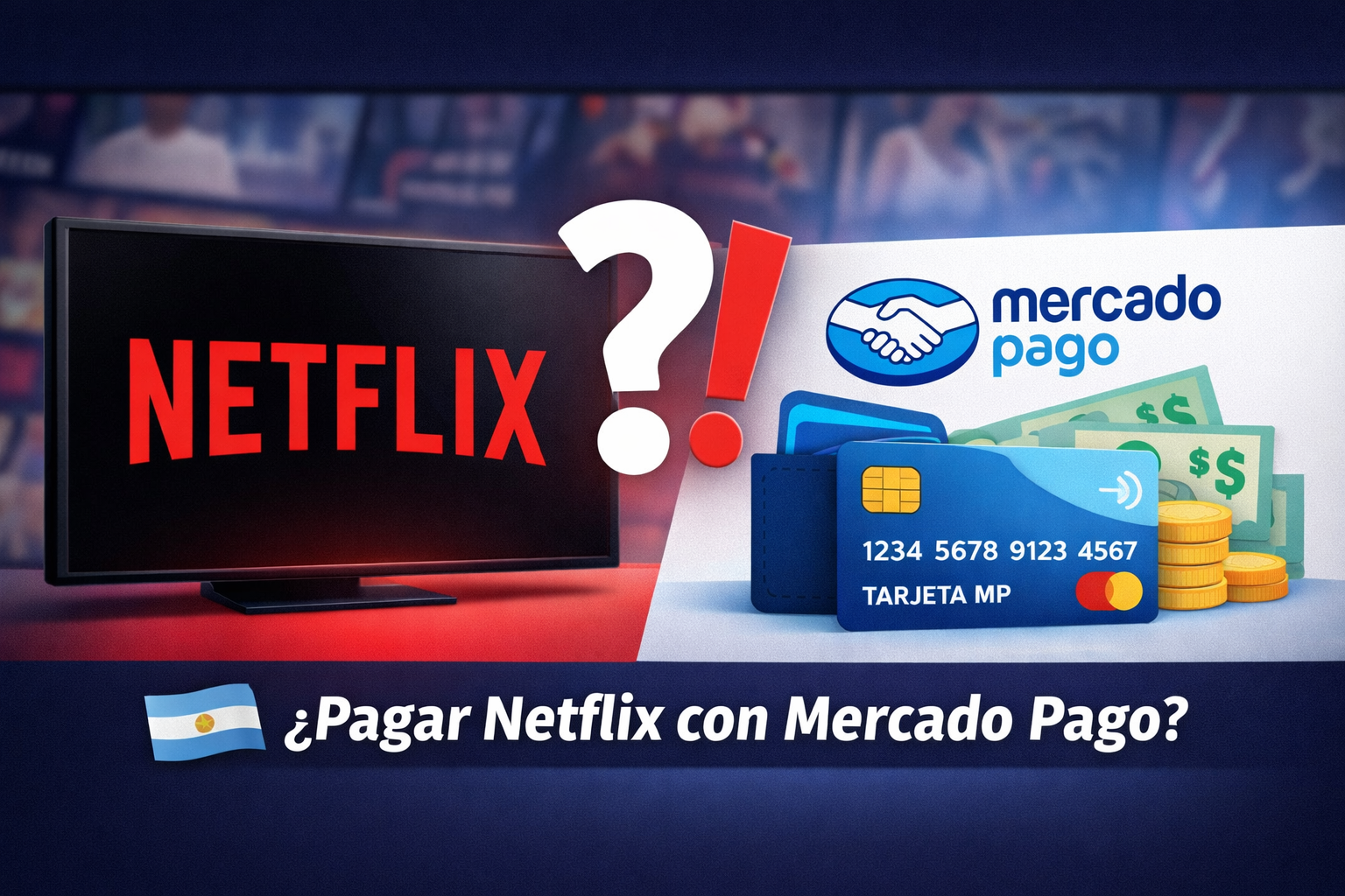 Pagar Netflix con Mercado Pago en Argentina