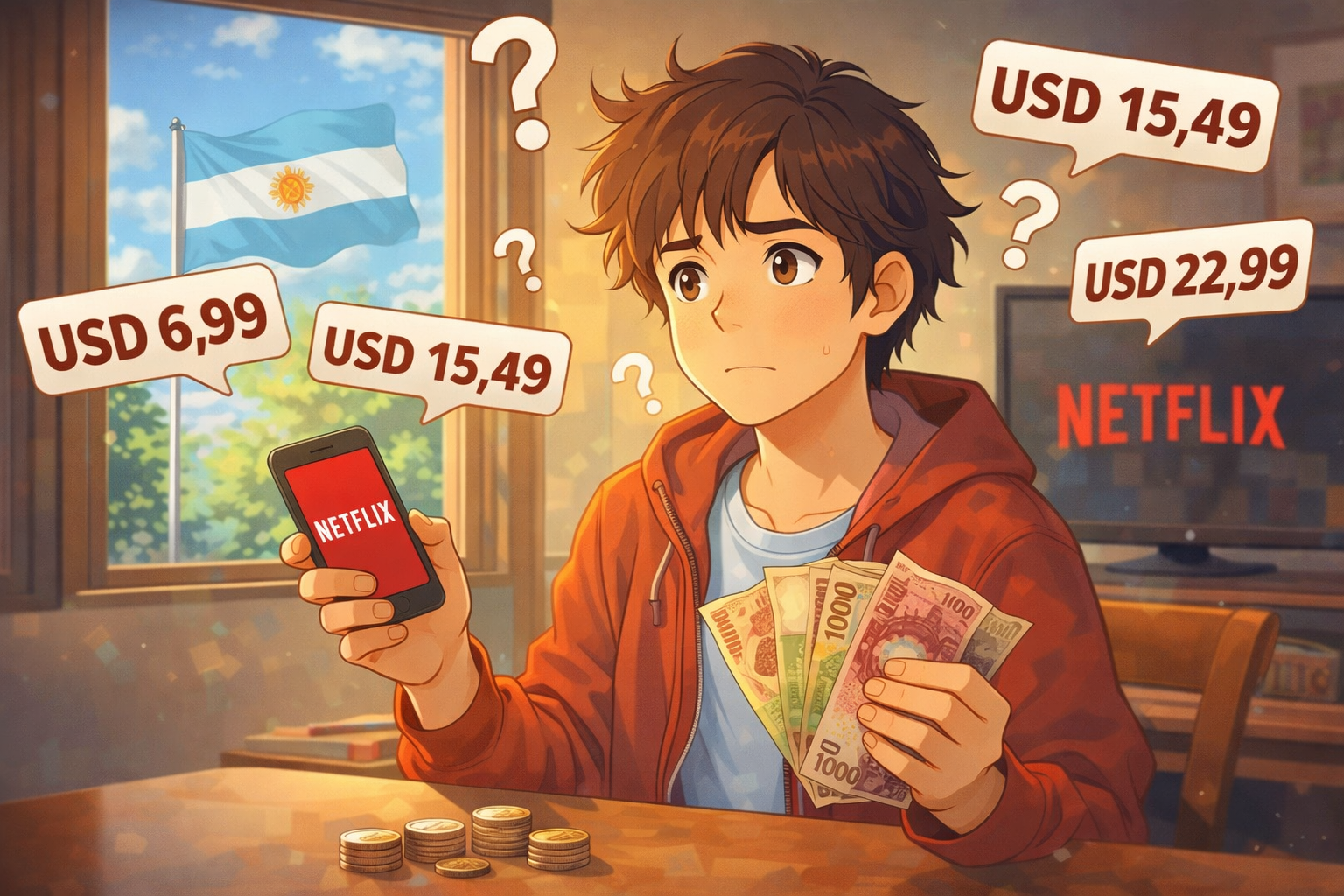 Cuánto cuesta Netflix en Argentina: precios, impuestos y costo final en pesos